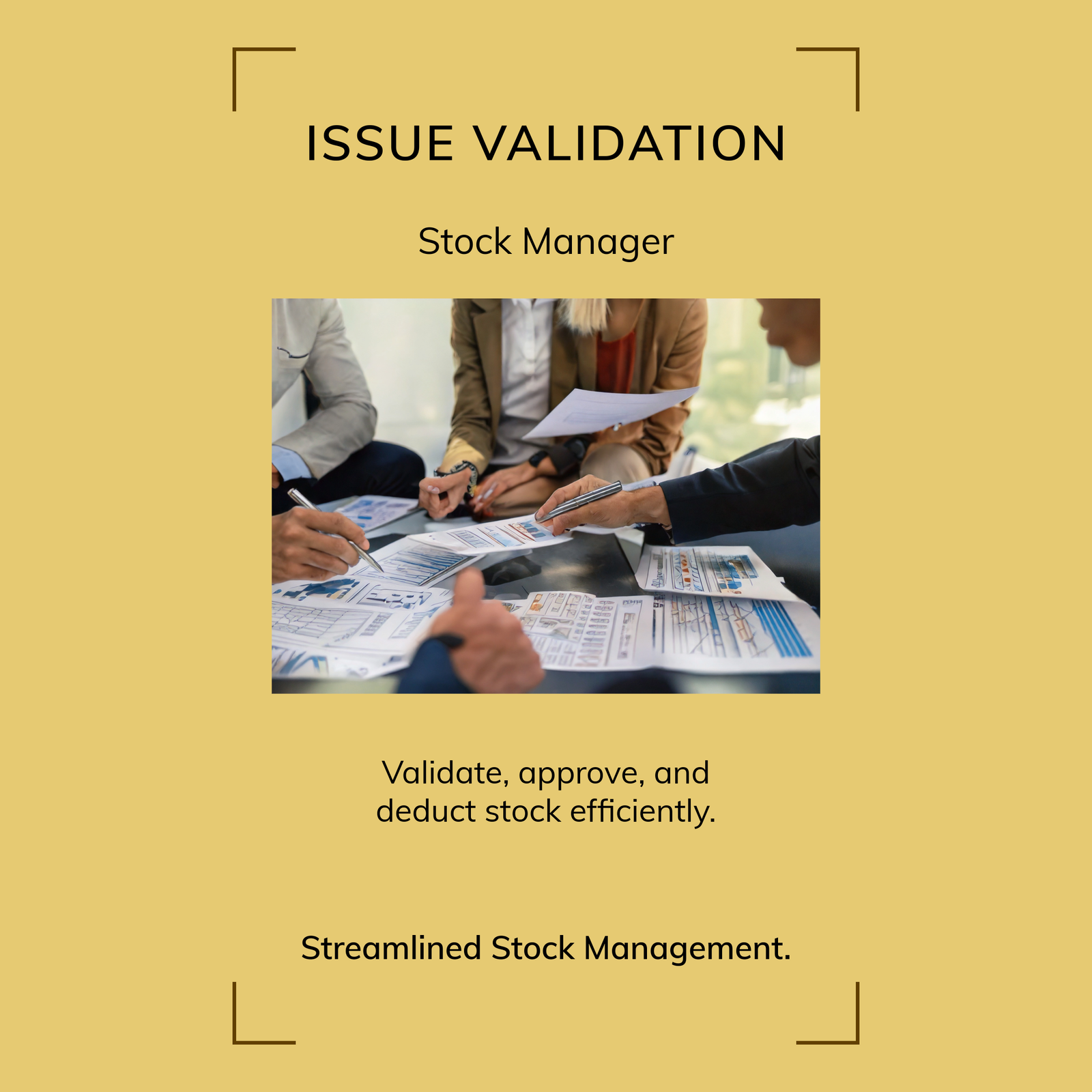 Material Issue + Approval